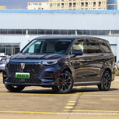 SUV cinese SUV Ibrido Electric Car Saic Roewe IMAX8 EV 2022 Argento Long Wheine Long Energy Electric Auto per adulti